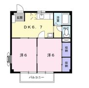 カームヒルズKの間取り画像