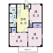 ニューシティ西川の間取り画像