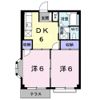 エルディムハイツKの間取り画像