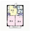 ニューシティ大原の間取り画像