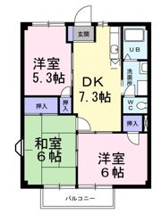 カーム山一の間取り画像