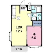 エルディム野川の間取り画像