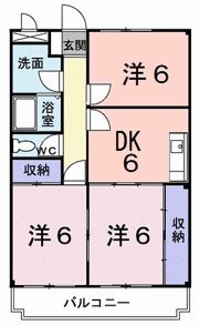 アピタシオンモアージュの間取り画像