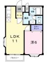 エルディム山 Aの間取り画像