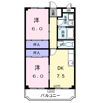 エステート万町の間取り画像