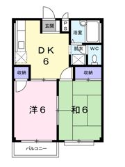 ハイツグローリーの間取り画像