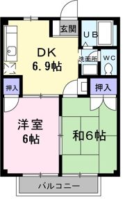 サンライトハイツの間取り画像
