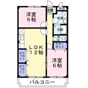 ハピネス坂口の間取り画像