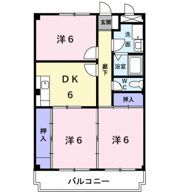 ハピネス坂口の間取り画像