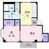 コーポラス長浜（B）の間取り画像