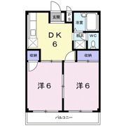 ハイム吹上Bの間取り画像