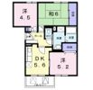サンガーデン北川 Ⅱの間取り画像