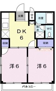アネックス泉の間取り画像
