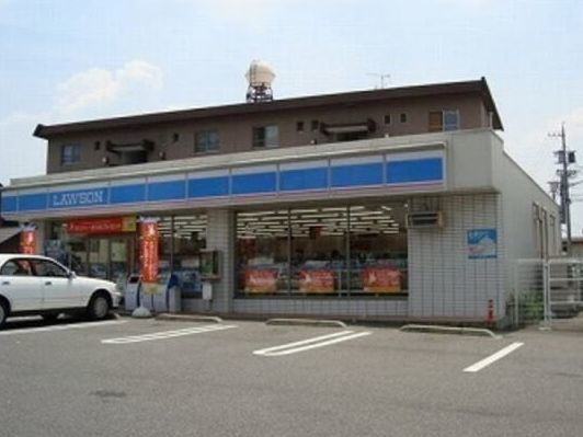 近くのローソン 岡崎六名本町店まで350m（徒歩5分）