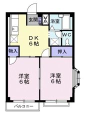 アーバンパレスKの間取り画像