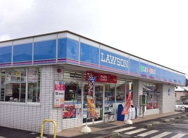 近くのローソン福島森合店まで900m（徒歩12分）