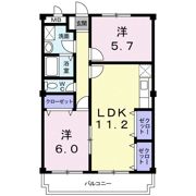 East Hillの間取り画像