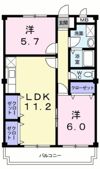 East Hillの間取り画像