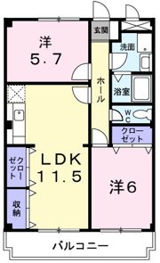 ベイビレッジINOUEの間取り画像