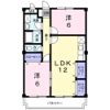 シャトー志水の間取り画像