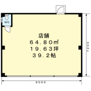 東入部2丁目店舗（Ⅲ）の間取り画像