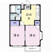 エルディムナガヤマの間取り画像