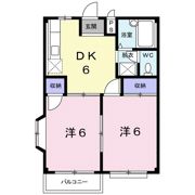 エルディムナガヤマの間取り画像