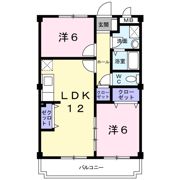 サンハイム梓の間取り画像
