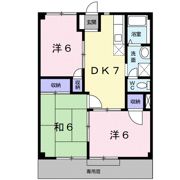 MハイツⅡの間取り画像