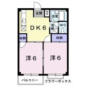 メゾンプルミエールⅡの間取り画像