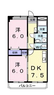 ヴィラノーブルの間取り画像