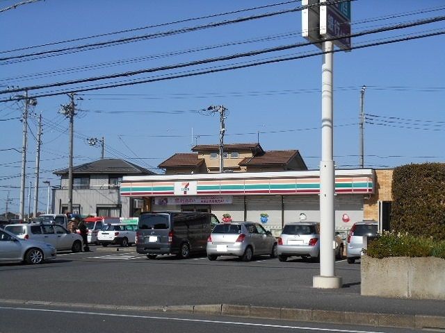 近くのセブンイレブン市原郡本店まで450m（徒歩6分）