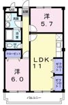 アメニティ前栽1号館の間取り画像