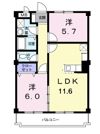 アメニティ前栽1号館の間取り画像