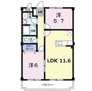 アメニティ前栽1号館の間取り画像