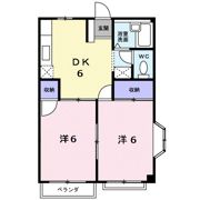 エルディムどいAの間取り画像