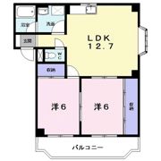 ツインコーポ Uの間取り画像