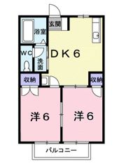 ニューシティ小野Bの間取り画像