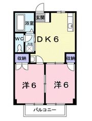 ニューシティ小野Bの間取り画像
