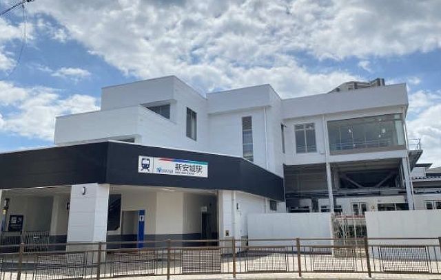 近くの名鉄新安城駅まで650m（徒歩9分）