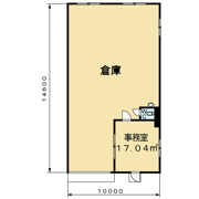 村田倉庫（B）の間取り画像