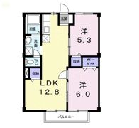 パークヒル光明の間取り画像