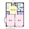 RIVERHILLYUASAⅡの間取り画像