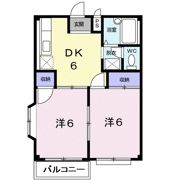 エルディム・島田の間取り画像