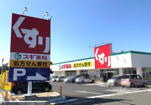 近くのスギドラッグ滝ノ水店まで550m（徒歩7分）