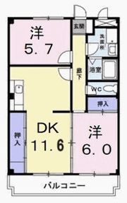 セレニオンハイツの間取り画像