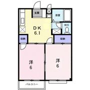 エグゼカワハラの間取り画像