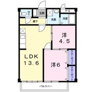 三滝ハイツの間取り画像