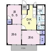 グリーンハイツ美和台の間取り画像