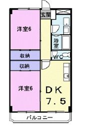 プレスタンスの間取り画像